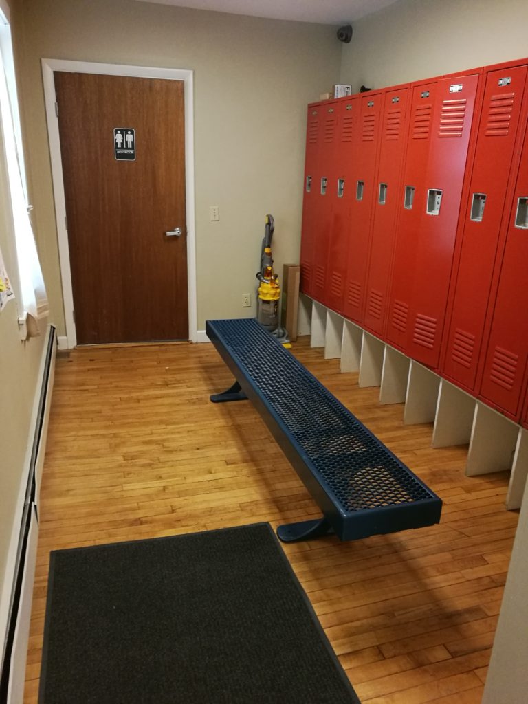 Alton Gym Locker room